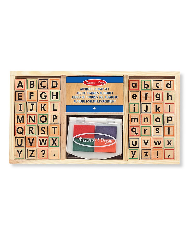 melissa and doug alphabet stamp